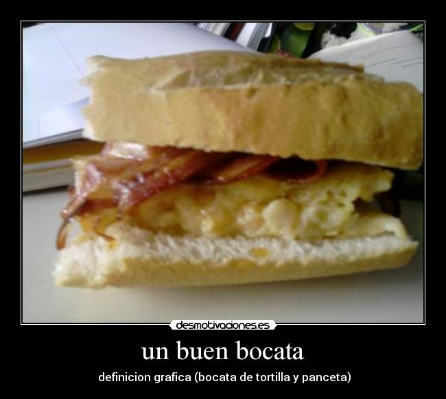 un buen bocata -