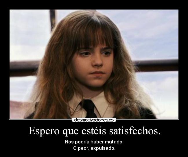 carteles harry potter desmotivaciones