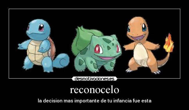 reconocelo - la decision mas importante de tu infancia fue esta