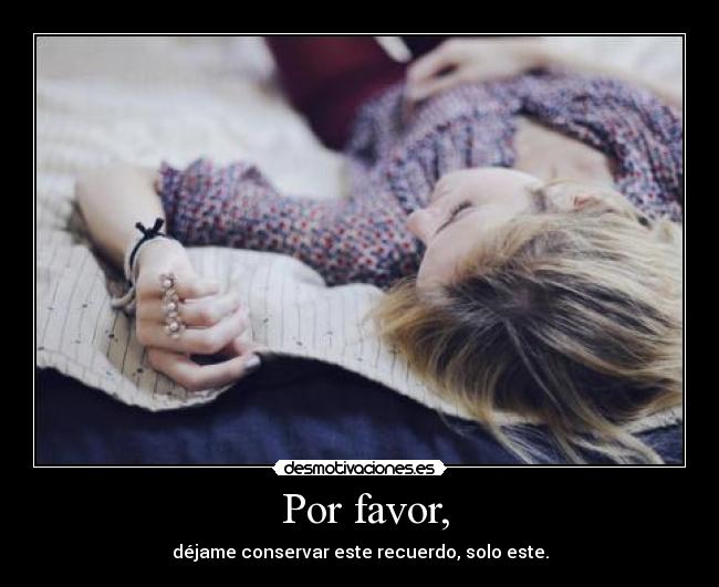 Por favor, - 