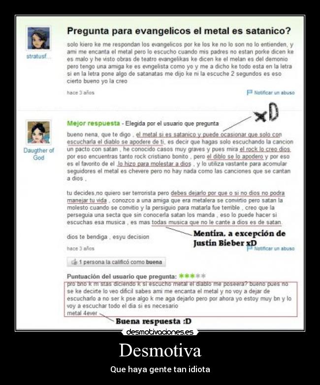 Desmotiva - Que haya gente tan idiota