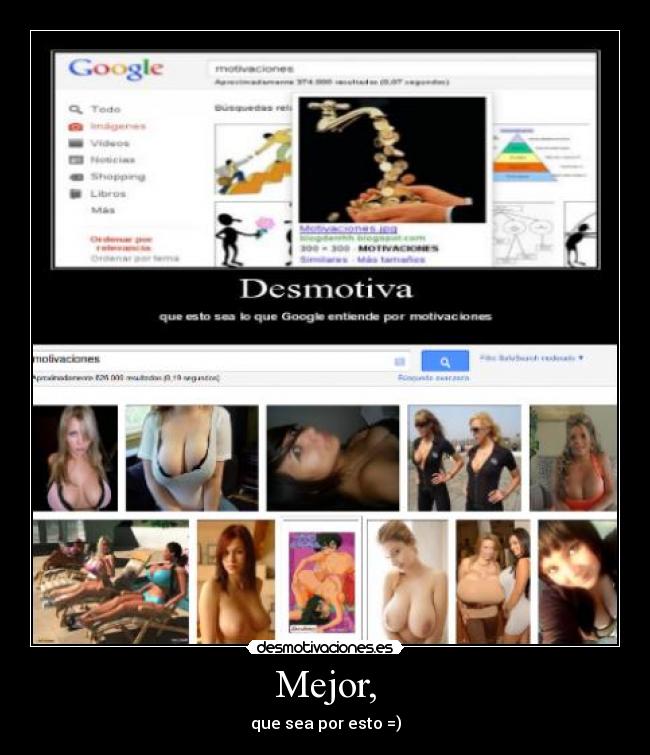 carteles google motivaciones desmotivaciones