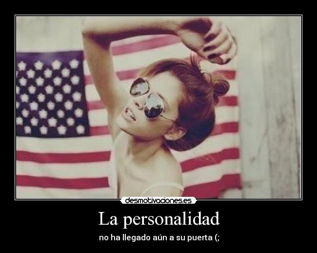 La personalidad - 