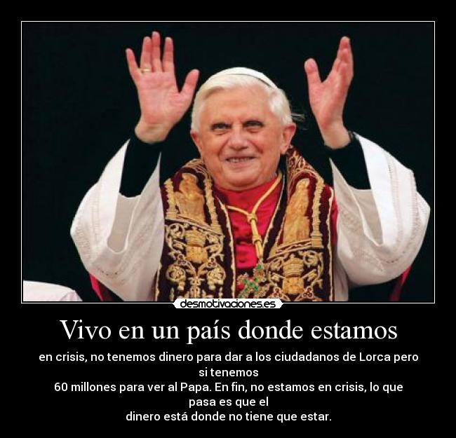 Vivo en un país donde estamos -