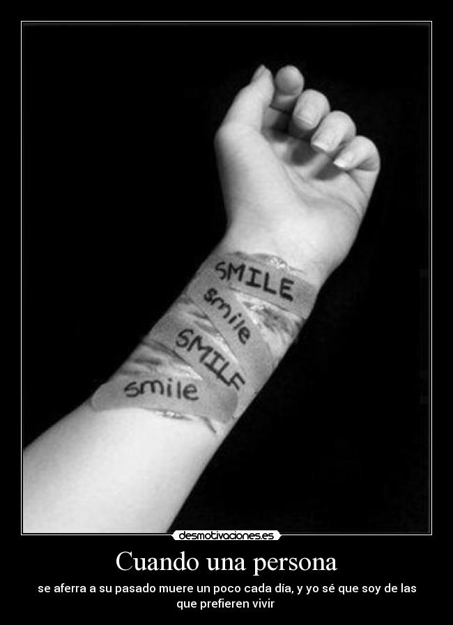 Cuando una persona -