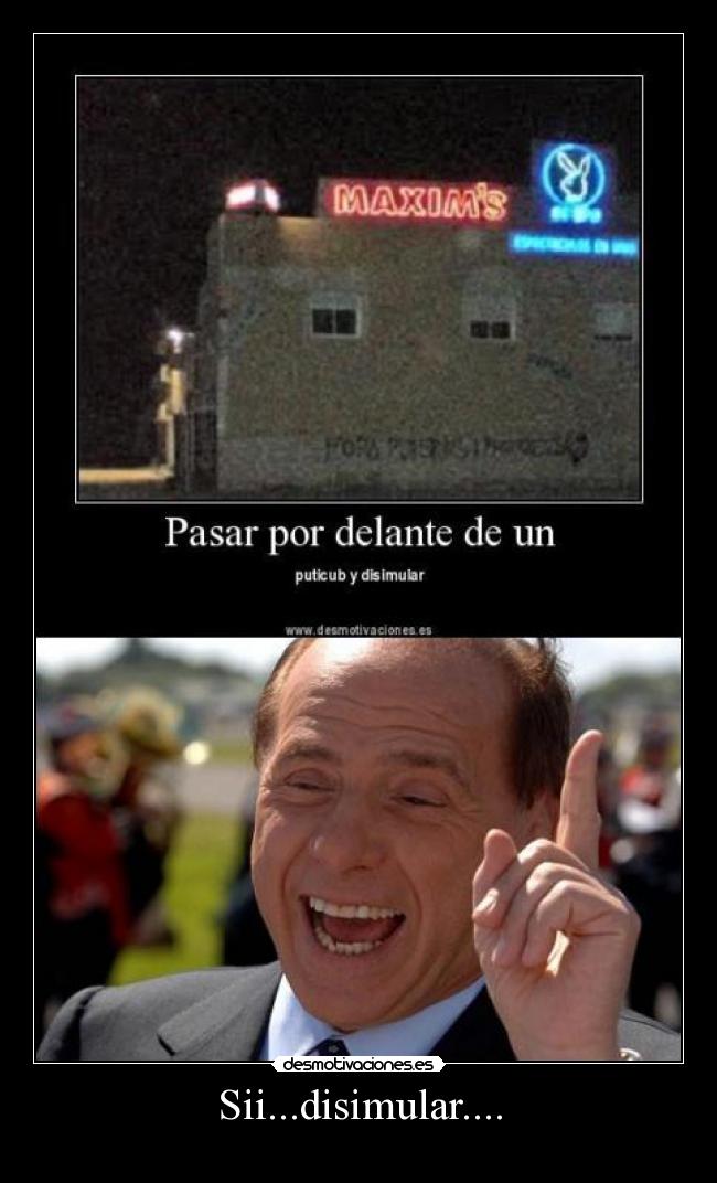 carteles berlusconi desmotivaciones