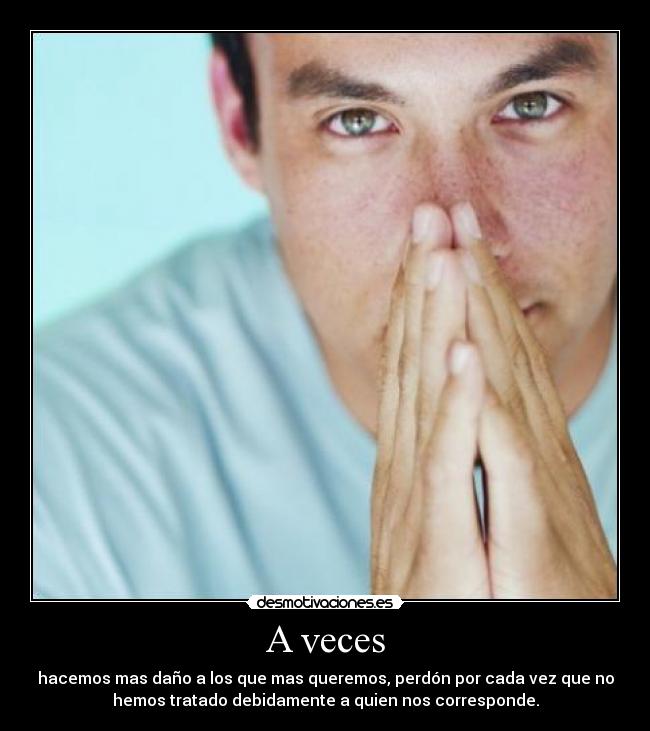 A veces -