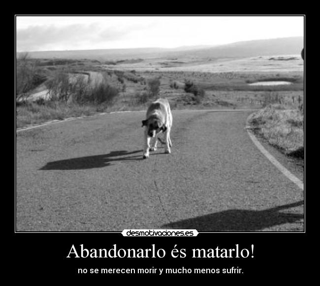 Abandonarlo és matarlo! -