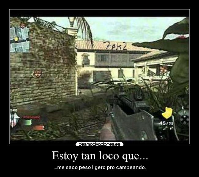 Estoy tan loco que... - 