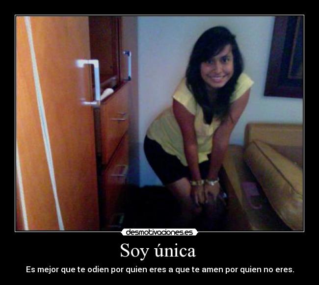 Soy única  - 