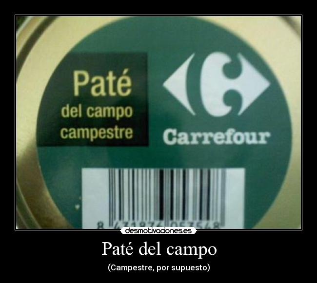 Paté del campo -