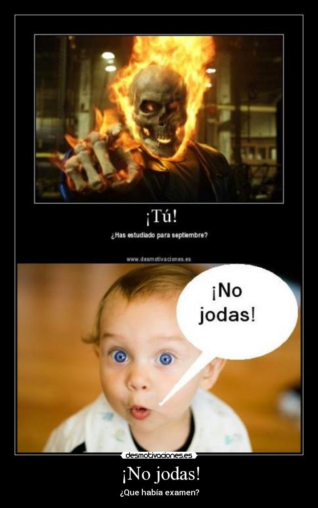 ¡No jodas! - 