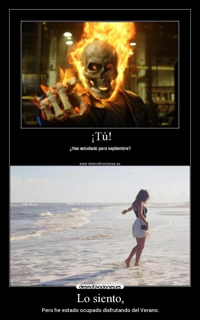 carteles disfrutando del verano desmotivaciones