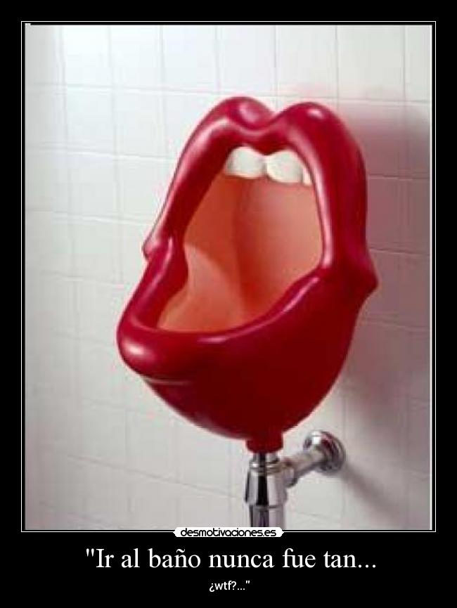 Ir al baño nunca fue tan... - ¿wtf?...