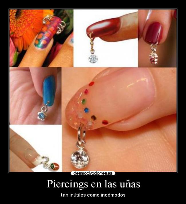 Piercings en las uñas - 