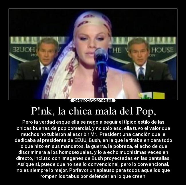 P!nk, la chica mala del Pop, - 