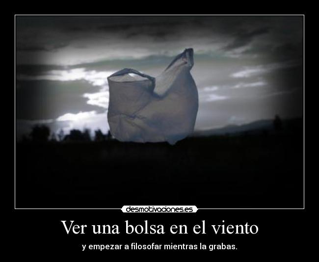 Ver una bolsa en el viento - 