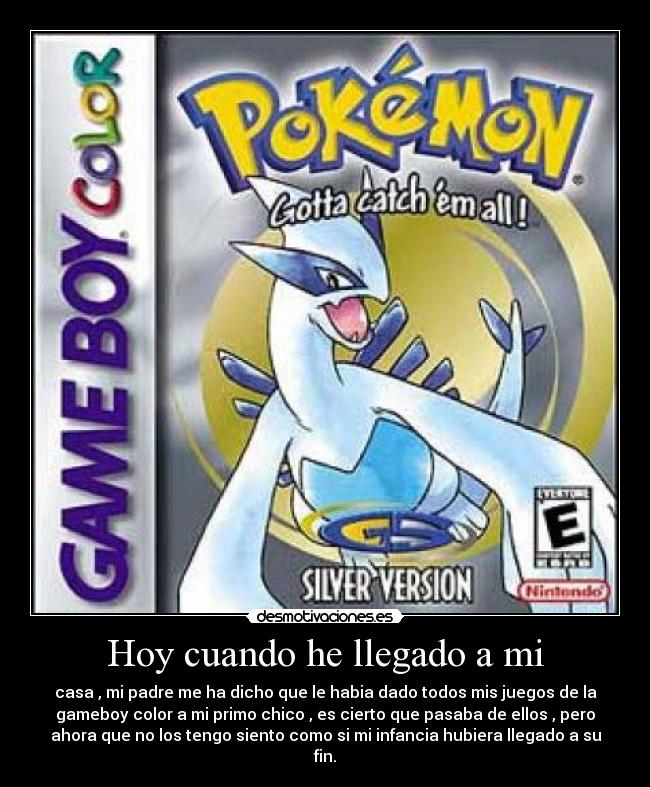 Hoy cuando he llegado a mi - 