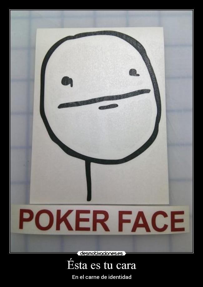 Ésta es tu cara -