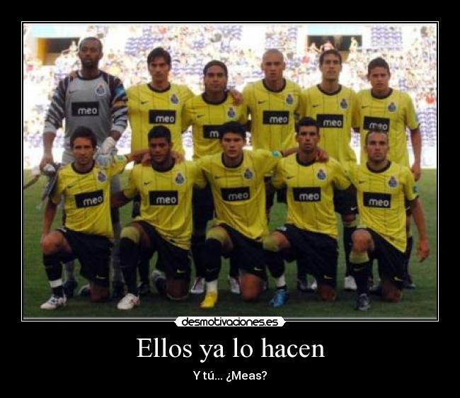 Ellos ya lo hacen - Y tú... ¿Meas?