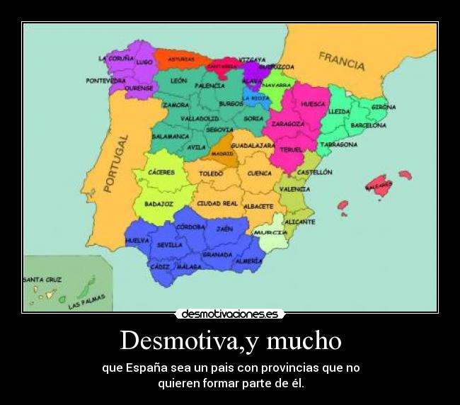 Desmotiva,y mucho -