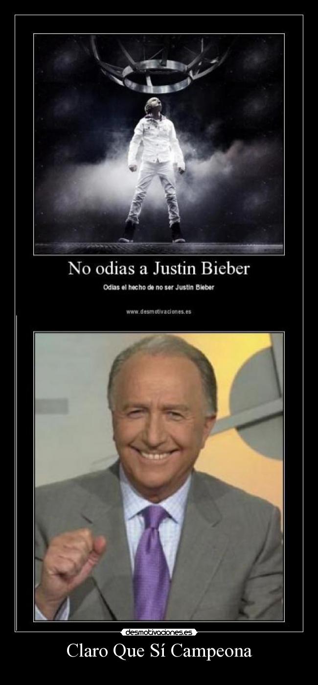 Claro Que Sí Campeona - 