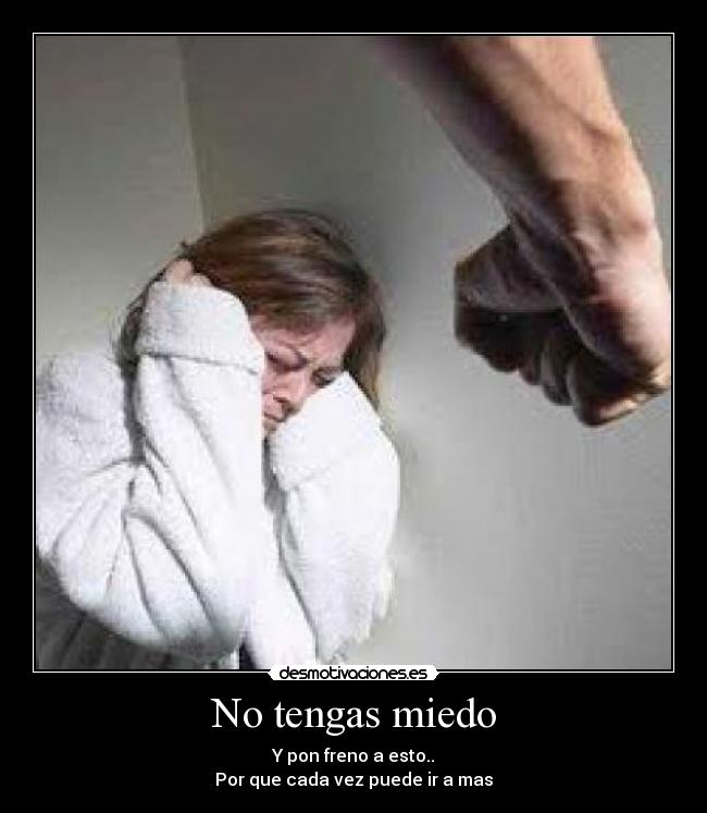 No tengas miedo -