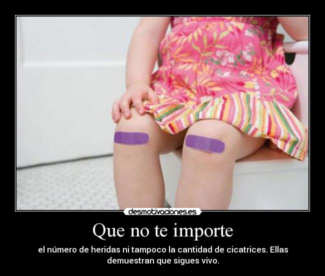 Que no te importe - 