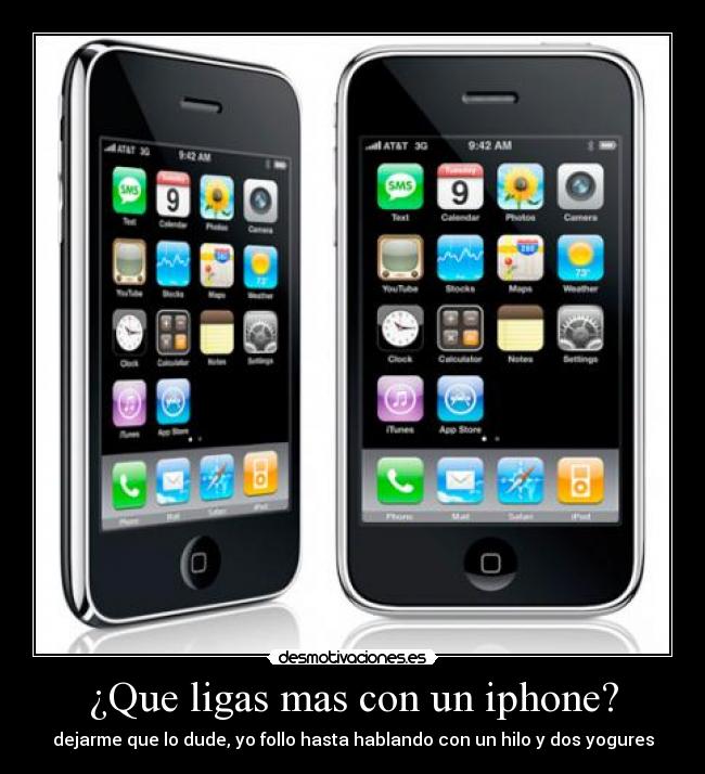 ¿Que ligas mas con un iphone? - 