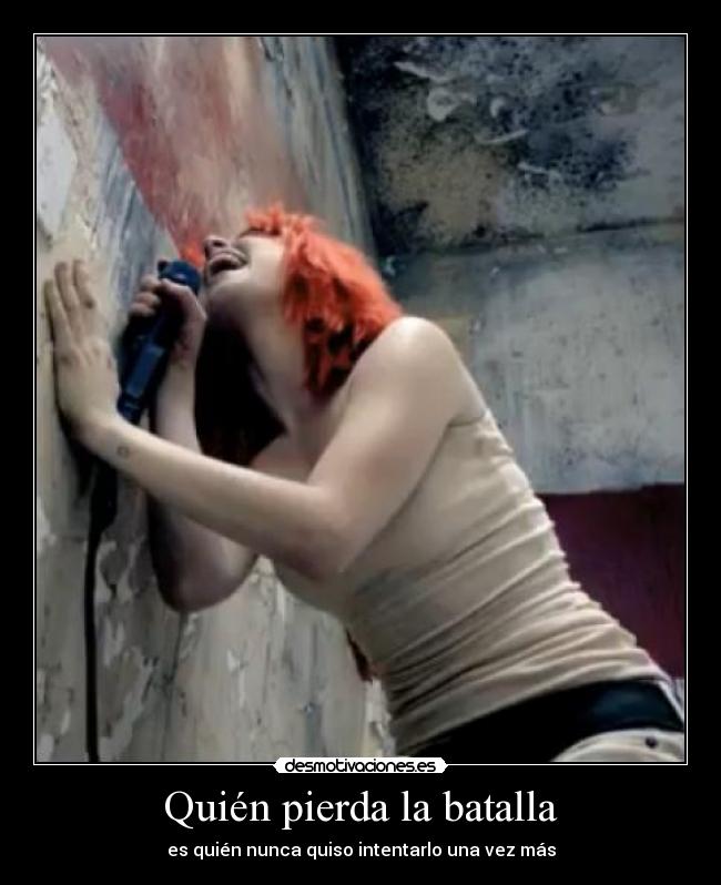 carteles paramore desmotivaciones