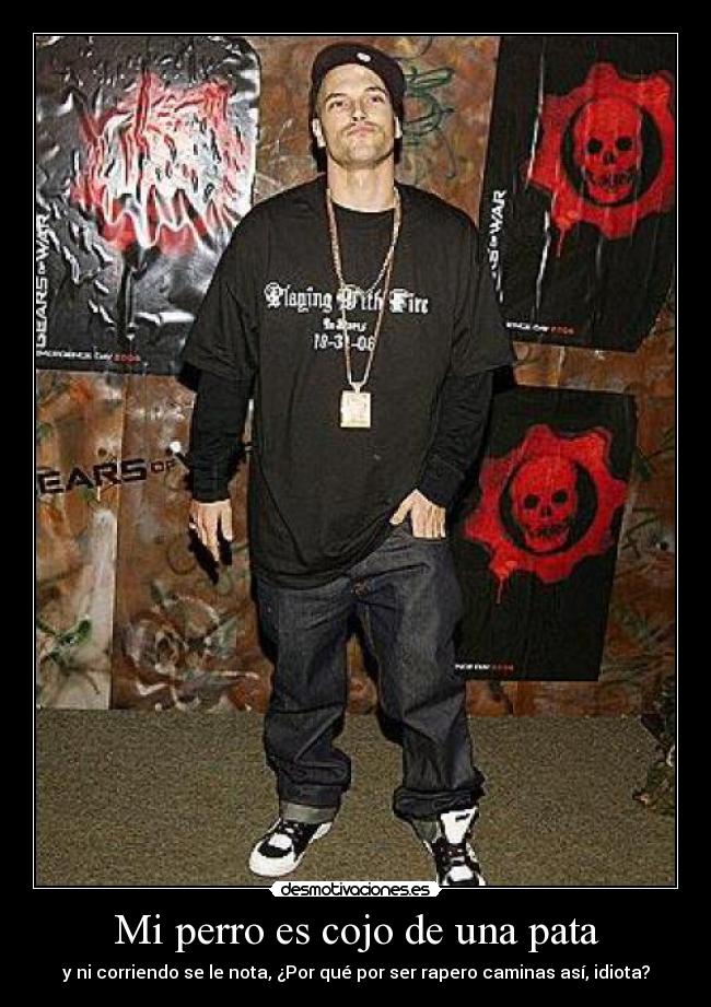 Mi perro es cojo de una pata -