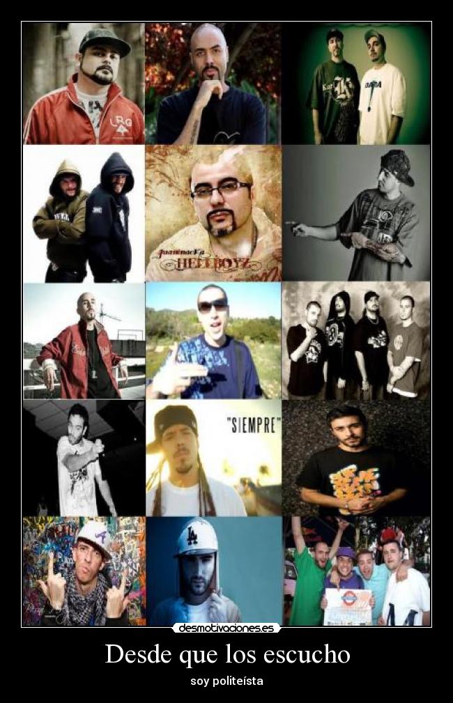 Desde que los escucho -