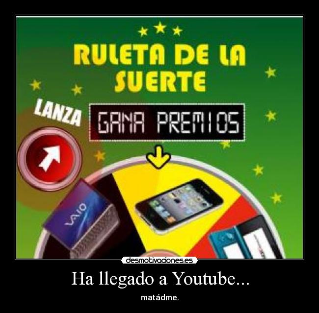 Ha llegado a Youtube... -