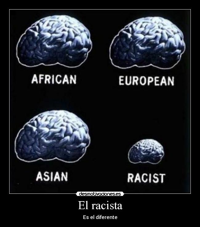 El racista - Es el diferente