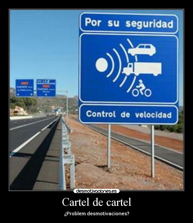 Cartel de cartel - 