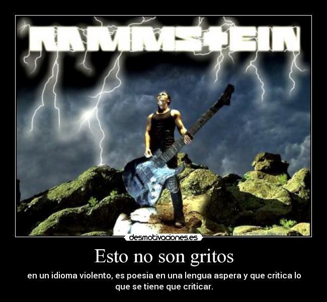 Esto no son gritos -