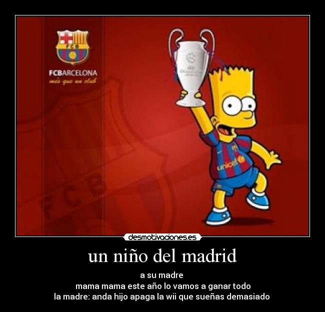 un niño del madrid -