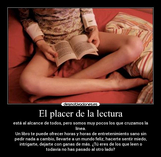 El placer de la lectura - 