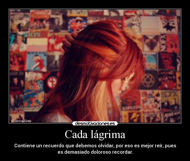 Cada lágrima - 