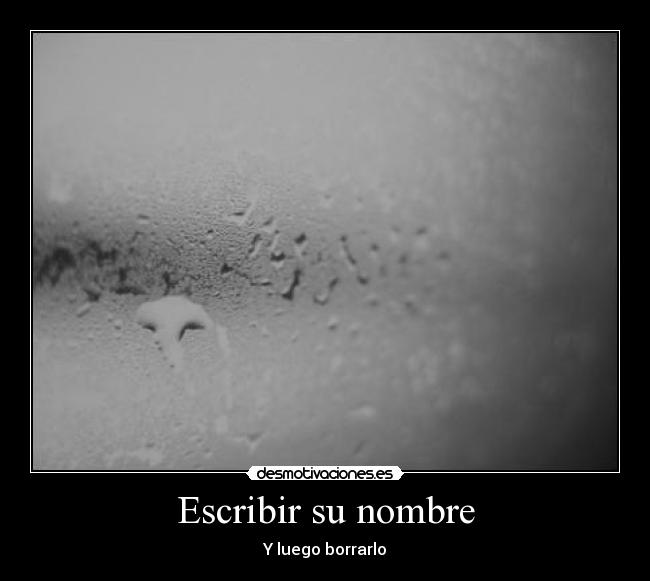 Escribir su nombre - 