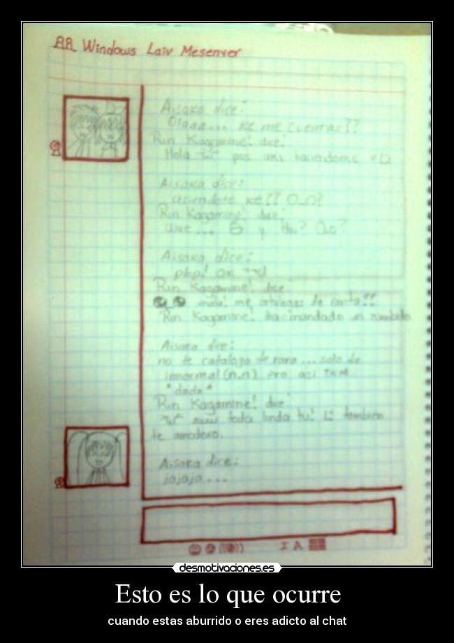 Esto es lo que ocurre -