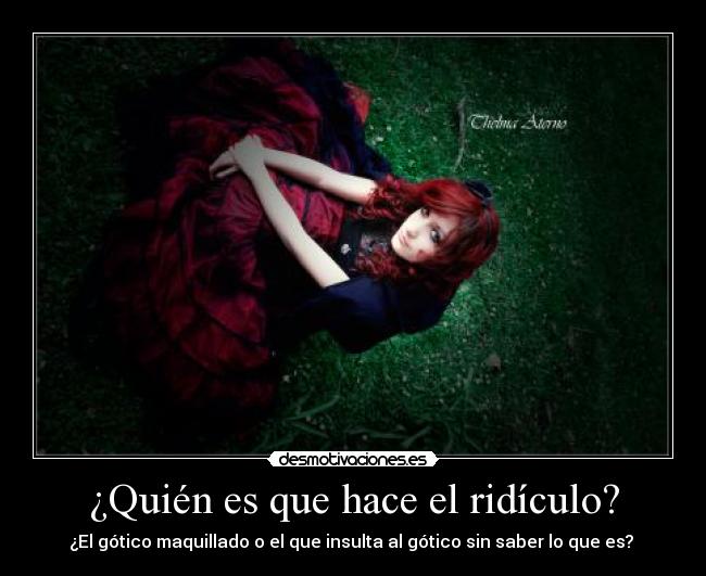 ¿Quién es que hace el ridículo? - 