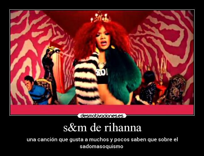 s&m de rihanna - 