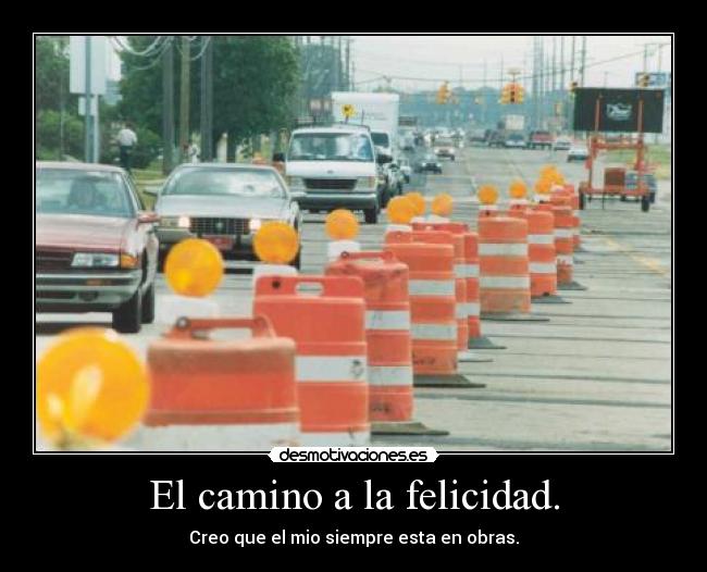 El camino a la felicidad. - 