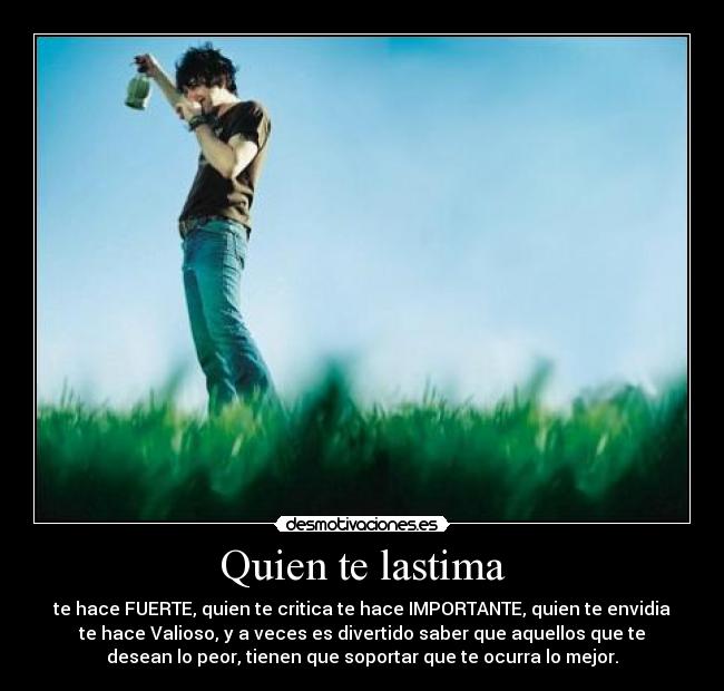 Quien te lastima - 