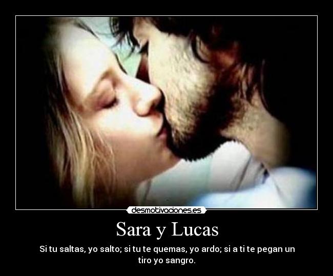 Sara y Lucas -