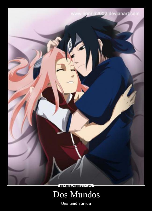 carteles sakura haruno sasuke uchiha princess_b desmotivaciones