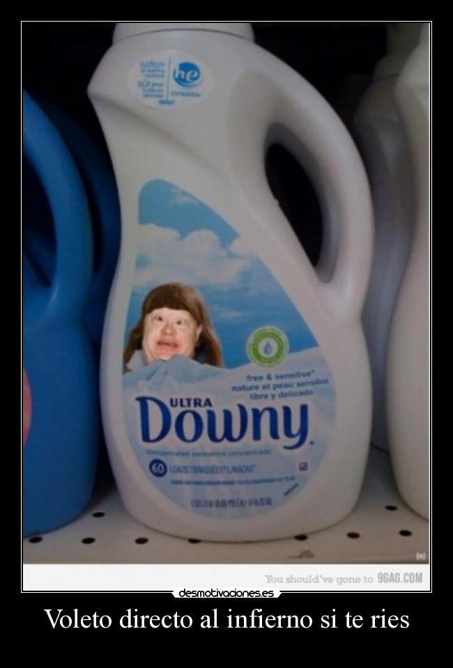 Voleto directo al infierno si te ries - 