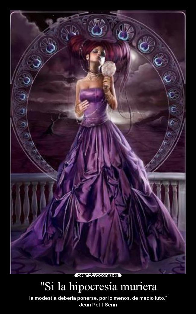 Si la hipocresía muriera -