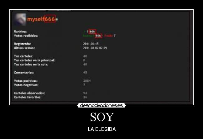 SOY - LA ELEGIDA